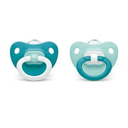 NUK Orthodontic Pacifiers, Boy, 0-6 Months, 2-Pack