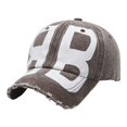 thumbnail image 3 of Wovix Women Men Vintage Washed Baseball Cap Trendy Style Streetwear Soft-Top -Hop Adjustable Hat Coffee One Size, 3 of 3