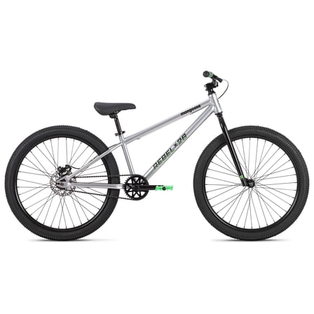 Mongoose Rebel X26 Adult Unisex 26-in. BMX Bike, Nickel Gray Bicycle