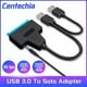 thumbnail image 2 of USB 3.0 2.0 SATA 3 Cable Sata To USB 3.0 Adapter Up To 6 Gbps Support 2.5 Inch External HDD SSD Hard Drive 22 Pin Sata III Cable, 2 of 5