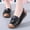 Black, variant on Loafers for Womens, Comfortable Close Toe Soft Sole Fashion Casual Flat Shoes Black US7.5