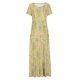thumbnail image 3 of Vestido de Verano para las Mujeres Gradiente Impreso Cuello en V Manga Corta de la Longitud Del Tobillo Vestido, Vestido Corto de Verano, 3 of 5