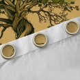 thumbnail image 4 of jejeloiu Boho Exotic Style Black Out Curtains,Rustic Plant Tree Curtains Pack of 2 (42x63 Each) For Adults, 4 of 6