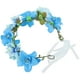 thumbnail image 2 of KAKOWELY Diadema con corona de flores de mariposa, tocado de niña con corona de flores bohemia, 2 of 5