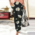 thumbnail image 2 of Mitankcoo Women's Elastic Waist Print Pants - Relaxed Fit with Pockets - Casual Comfort Long Trousers, 2 of 5