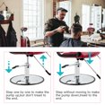thumbnail image 4 of BestSalon Hydraulic Barber Chair Styling Salon Beauty Equipment Spa,Burgundy, 4 of 7