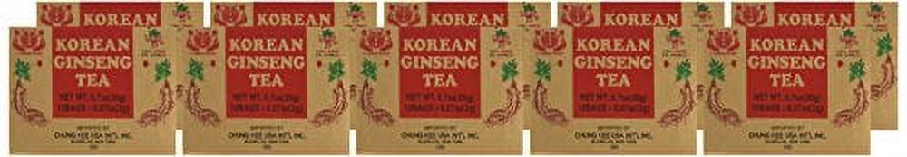 INSTANT KOREAN GINSENG TEA 100 Tea Bags - NET WT 7 oz (200 g)