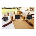 thumbnail image 4 of Zeiwohndc 10Pcs Small Wood Blackboards Erasable Tabletop Message Board for Note Memos, 4 of 11