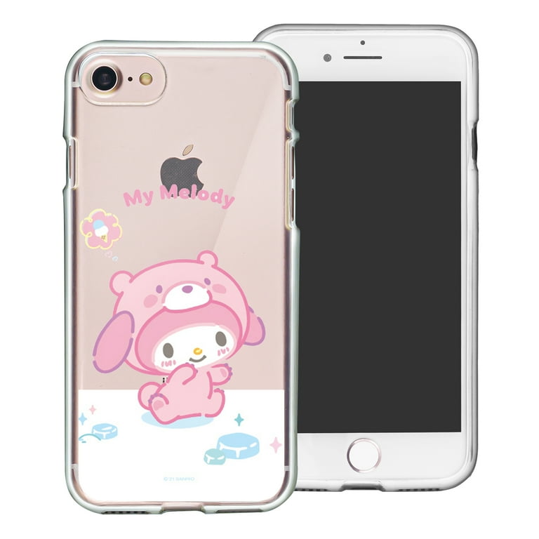 iPhone 8 Plus iPhone 7 Plus Case Sanrio Cute Clear Soft Jelly Cover Ice My Melody