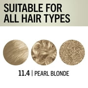 Schwarzkopf Keratin Blonde Hair Dye Pearl Blonde 11.4, Hi-Lift Permanent Color, 1 Use