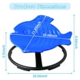 thumbnail image 3 of Sensory Spinning Chair for Kids with Autism & ADHD, Swivel Chair for Indoor/Outdoor Use, Sit and Spin Toys, Fish-Shaped Sensory Chairs for Autistic Children, Training Body Coordination, 3 of 6