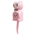 thumbnail image 2 of Retro Kitchen Pink Kit Cat Clock 15.5" Full Size Kit-Cat Klock with Moving Eyes and Tail Retro Style, 2 of 6