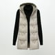 thumbnail image 4 of Chaquetas y abrigos casuales sin mangas y sin capucha para mujer, chaqueta fina de plumón con cuello con capucha y penetración de dos lados, sin mangas, delgada, ligera, con bolsillo y cremallera, abr, 4 of 8