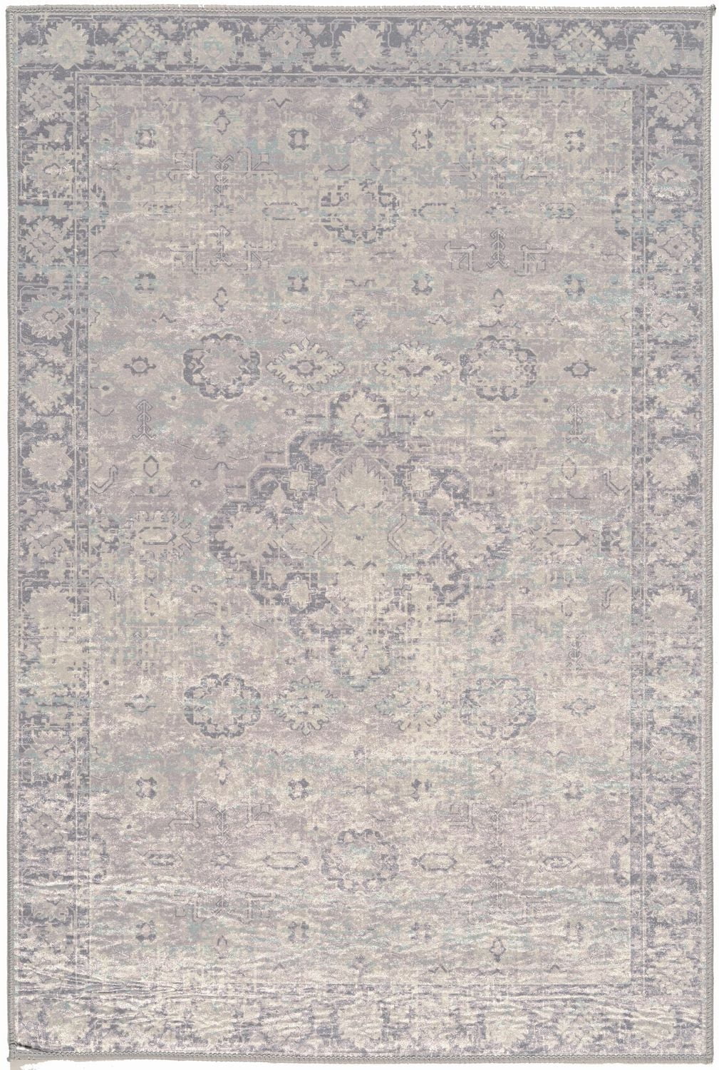 Emerald Ritchie Blue & Ivory 5' x 7' Area Rug