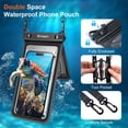 thumbnail image 3 of Funda impermeable para teléfono Rynapac Double Space para iPhone, 3 of 6