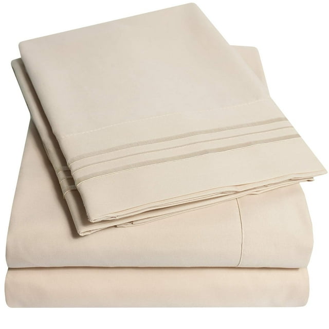 1500 Supreme Collection Juego de sábanas King Paisley Grey - Juego de sábanas y fundas de almohada de hotel de lujo para colchón King - Correas elásticas extra suaves en las esquinas Sábanas de bolsil