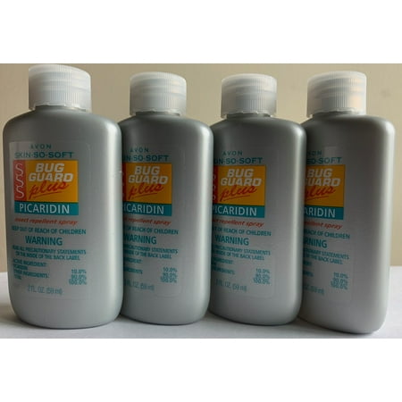 Avon SSS Bug Guard Plus Picaridin Insect Repellent 2 FL OZ Lot of 4
