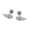 White, variant on Versatile Wing Studs Earrings for Cartilage Piercing Easy Mixed Matching Styles Alloy Portable Designs