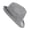 Gray, variant on Adult Sequins Fedoras Hat Breathable Gentleman Hat Adult Carnival Party Casual Gatherings Hat Elegant
