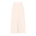 thumbnail image 5 of Women's High Waist Knitted Skirt A-Line Pleated Knit Dress Flowy Maxi Skirts, 5 of 6