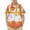 Orange, variant on VBTAPA Ice Cream Button Down Shirts for Kid Boys Summer Tops Novelty Hawaiian Beach Shirts Short Sleeve Casual Aloha Shirt Green 2-3 years