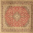 thumbnail image 1 of Ahgly Company Indoor Square Persian Brown Traditional Area Rugs, 7' Square, 1 of 4
