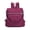 Rose Red, variant on LAVA Water-Resistant Travel Backpack - Anti-Theft Design with 7 Pockets (11.8", Purple)
