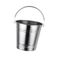 thumbnail image 1 of Cubo de hielo, cubeta de metal para bebidas con asa, cubo multiusos para enfriar bebidas. 20 cm, 1 of 9