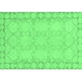 thumbnail image 1 of Ahgly Company Indoor Rectangle Oriental Emerald Green Modern Area Rugs, 2' x 3', 1 of 4