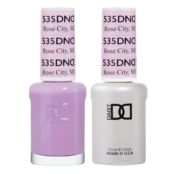 DND 535 Rose City, MI Gel & Matching Polish Set - DND Gel & Lacquer