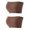 Brown, variant on Honeeladyy Two-Piece Strapless Bra Sleeveless Dress Bra Stretch Fit Breathable Underwear Thanksgiving Gifts #Vf-L