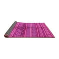thumbnail image 2 of Ahgly Company Indoor Rectangle Solid Pink Modern Area Rugs, 2' x 3', 2 of 4