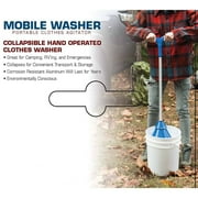 Manual Breathing Laundry Clothes Washer Plunger Heavy Duty Agitator