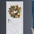 thumbnail image 6 of yotijay Autumn Wreath with Artificial Leaves Decoration for Indoor And Outdoor 35cmx35cm, 6 of 9