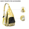 thumbnail image 3 of Hummingbird Garden Shoulder Bag - Artistic Floral Scene, Durable Multi-Functional Daypack, 3 of 4