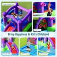 thumbnail image 2 of Inflatable Water Slide Park with Splash Pool and 750W Blower, 2 of 9