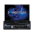 thumbnail image 3 of SoundStream VR-720B Reproductor multimedia Bluetooth estéreo para coche de un solo DIN con pantalla táctil abatible hacia arriba motorizada de 7 pulgadas y amplificador integrado, 3 of 4