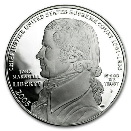 2005-P Chief Justice Marshall $1 Silver Commem Proof (Capsule)