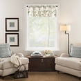 thumbnail image 2 of VOGOL Grass Green Vines Valance, Faux Linen Rod Pocket Kitchen Curtain 52x14 Inches, 2 of 7