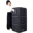 thumbnail image 6 of Zateety Garden Composter Bin Made from Recycled Plastic – 132 Gallons (500Liter) Large Compost Bin - Create Fertile Soil with Easy Assembly, Lightweight, Aerating Outdoor Compost Box, 6 of 10