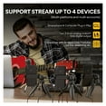 thumbnail image 3 of Interface Kit Sound Card With Microphone 3.5mm Condenser Mic For Computer Mobile Phone Recording Streaming, 3 of 7
