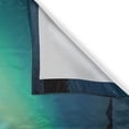 thumbnail image 3 of Ambesonne Aurora Borealis Kitchen Curtains, Starry Night Photo, 55"x39", Multicolor, 3 of 3