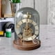thumbnail image 4 of Movimiento de reloj Reloj de engranaje móvil Reloj de escritorio Artesanía Adorno único Reloj de engranaje rodante Reloj mecánico para decoración de, 4 of 8