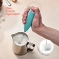thumbnail image 5 of Potente espumador de leche para café con motor de titanio mejorado - Espumador de mano, batidor eléctrico, espumador de leche, minilicuadora y batidora eléctrica para café, 5 of 5