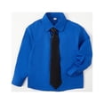 thumbnail image 2 of Toddler and Big Boy'sBoys 4-Piece Formal Suit Includes Vest, Pants, Collared Dress Shirt, and Tie, 2 of 5