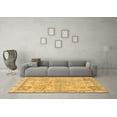 thumbnail image 3 of Ahgly Company Indoor Rectangle Abstract Brown Modern Area Rugs, 2' x 4', 3 of 4