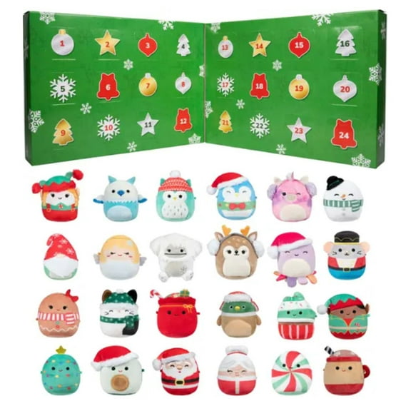 Squishmallows 24-Day Micromallows Holiday Advent Calendar