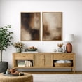 thumbnail image 2 of Framed Canvas Print Wabi Sabi Wall Art Set of 2 Abstract Modern Decorative for Living Room Bedroom - 24"x36"x2 NATURAL, 2 of 8
