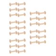 thumbnail image 6 of Hemoton 30 pcs  Unfinished Wooden Spools for Sewing and Crafts Empty Wood Spools Sewing Thread Ribbon Holder Thread Spools for Embroidery and Ribbon, 6 of 8