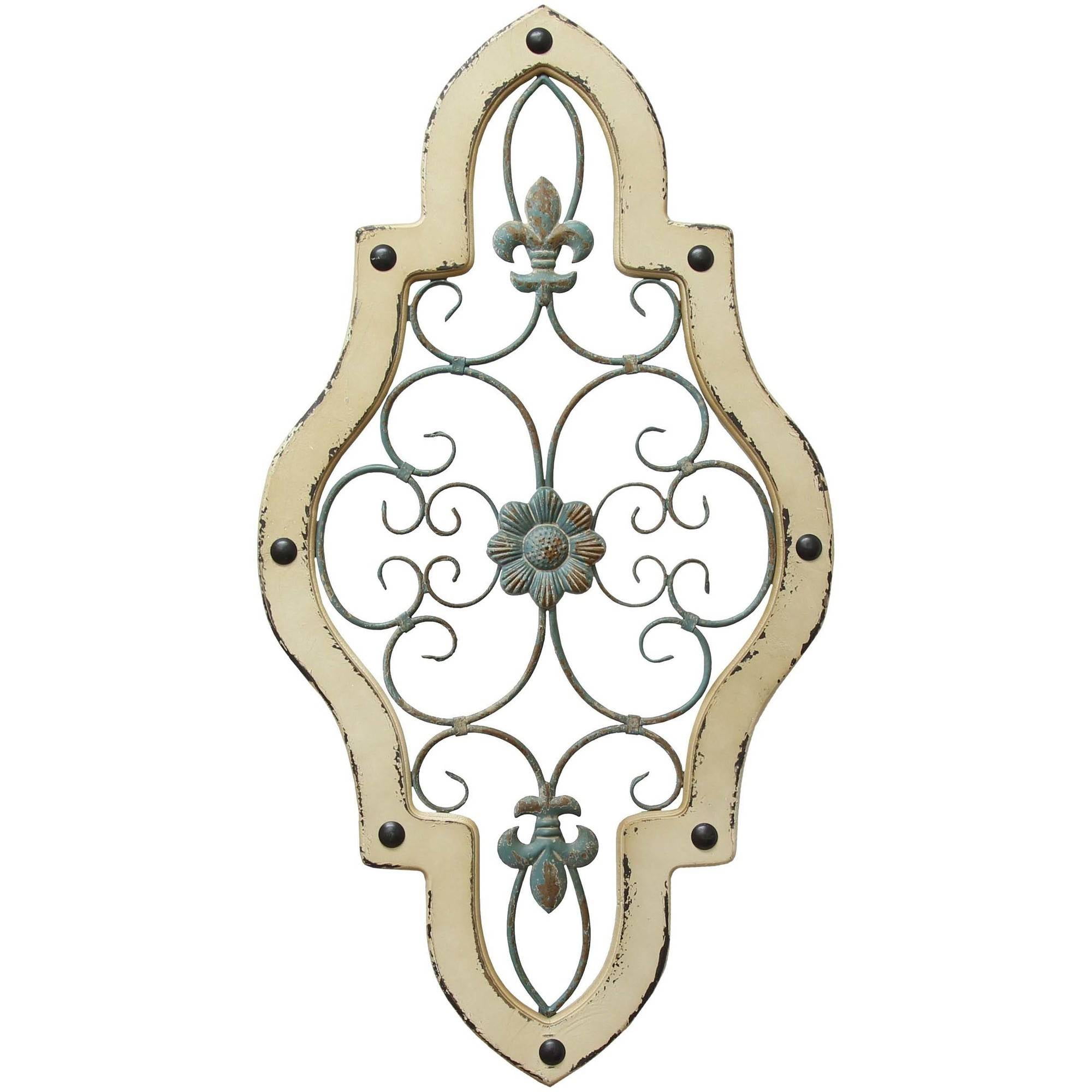 Stratton Home Decor Ornate Panel Wall Decor